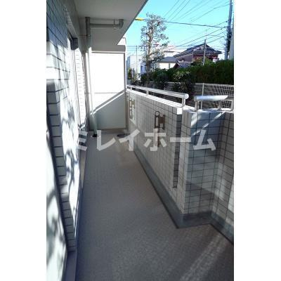 グリーンテラス久が原のバルコニー|同建物内、別のお部屋の参考写真になります。