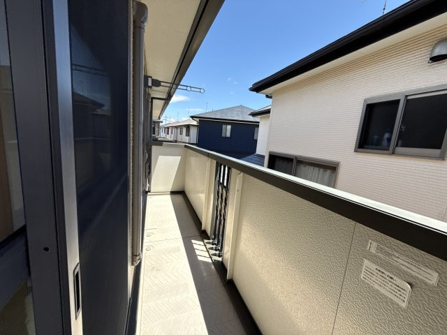 ローテローゼ自由が丘のバルコニー