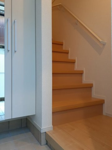 マンス　シャンの玄関
