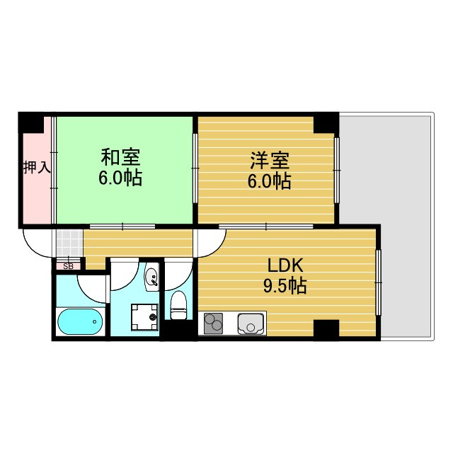 新居マンションの間取り