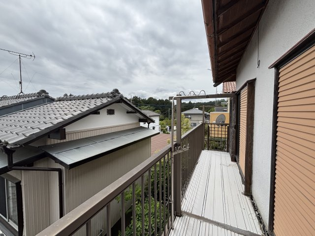 富士宮市野中売物件のバルコニー