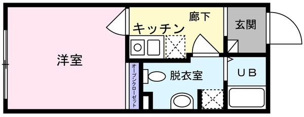 パークアローズ南砂の間取り