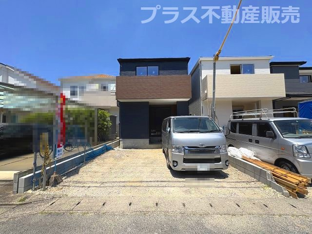 【外観】 | 福岡市南区警弥郷1丁目第4　1号棟（全3棟）【仲介手数料無料・0円】 | 完成イメージの外観パースです。