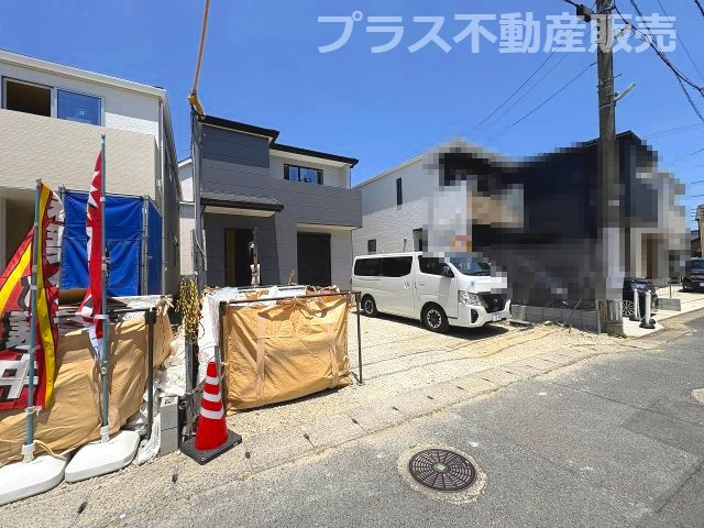 【外観】 | 福岡市南区警弥郷1丁目第4　3号棟（全3棟）【仲介手数料無料・0円】 | 現地写真。プラス不動産販売なら、現場の全ての棟をまとめてご見学頂けます。