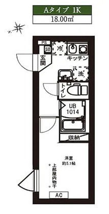 レピュア駒込レジデンスの間取り