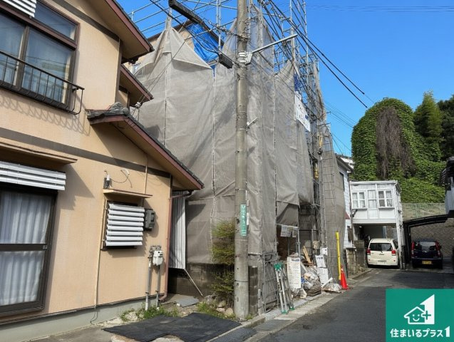 神戸市西区王塚台　第10期　新築一戸建ての外観|周辺は落ち着いた街並みの住宅地！子育てがしやすい住環境です！まだ未完成ですが、現地でしかわからない事もございます。是非一度ご覧ください。