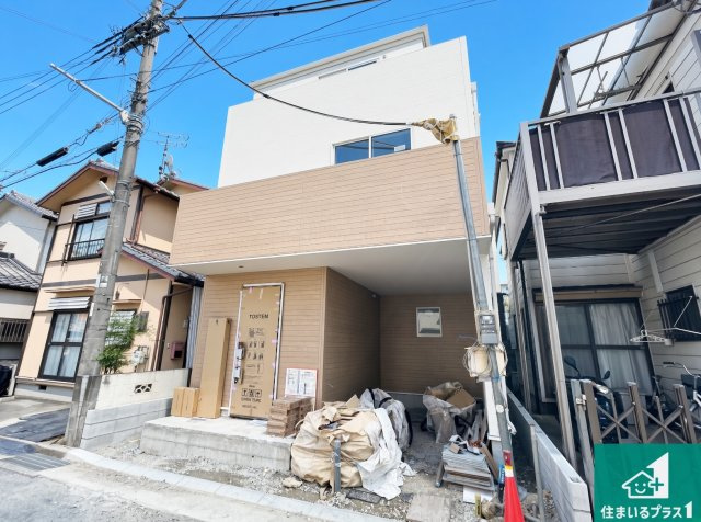 神戸市西区王塚台　第10期　新築一戸建ての外観|周辺は落ち着いた街並みの住宅地！子育てがしやすい住環境です！まだ未完成ですが、現地でしかわからない事もございます。是非一度ご覧ください。