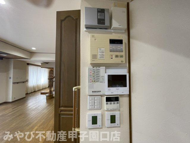 貸家　西宮市甲子園砂田町のセキュリティ