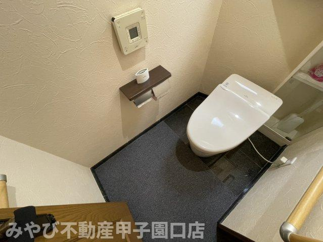 貸家　西宮市甲子園砂田町のトイレ