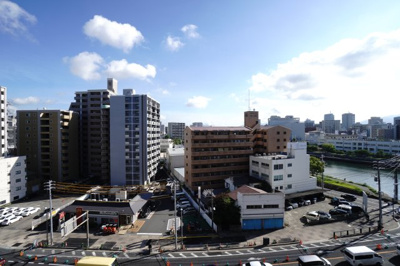 【展望】 | 【上質リノベ】ライオンズマンション舟入本町 | 現地（2026年7月11日7：30頃）撮影