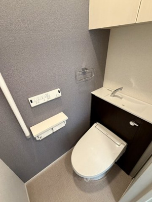 【トイレ】 | ラポール | ゆったりとした空間のトイレです