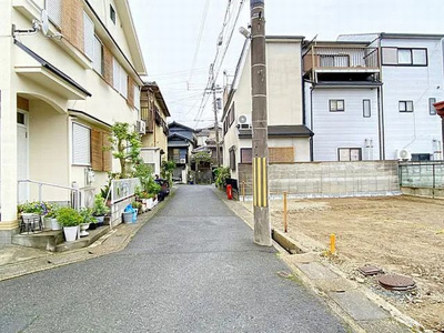 【前面道路含む現地写真】 | 山科区大塚南溝町　新築戸建