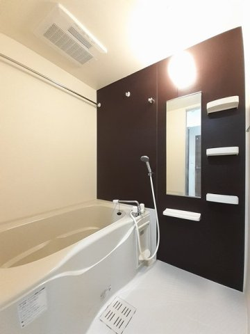 熊本市北区武蔵ケ丘９丁目の賃貸マンションの浴室|お風呂です