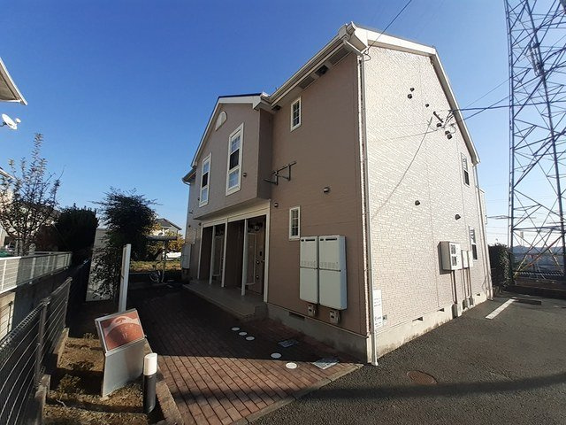 合志市須屋のアパートの外観|落ち着いた雰囲気の外観です