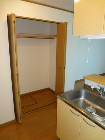 熊本市中央区坪井６丁目のアパートの収納|たっぷりとした収納スペースです