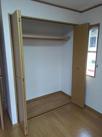 熊本市中央区坪井６丁目のアパートの収納|収納のためのスペースです