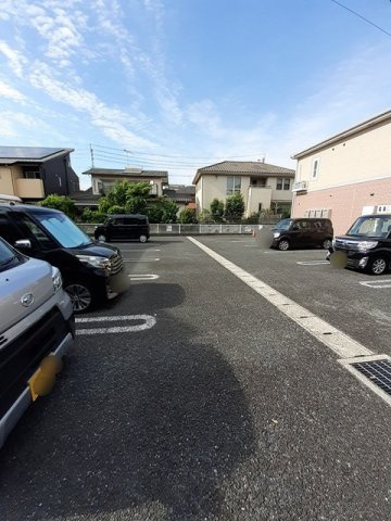 熊本市中央区坪井６丁目のアパートの駐車場|カースペースがあります