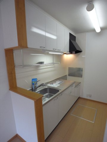 熊本市北区楡木２丁目のアパートのキッチン|きれいなキッチンです