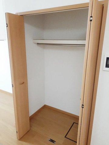 熊本市東区小山３丁目のアパートの収納|十分な収納スペースがあります