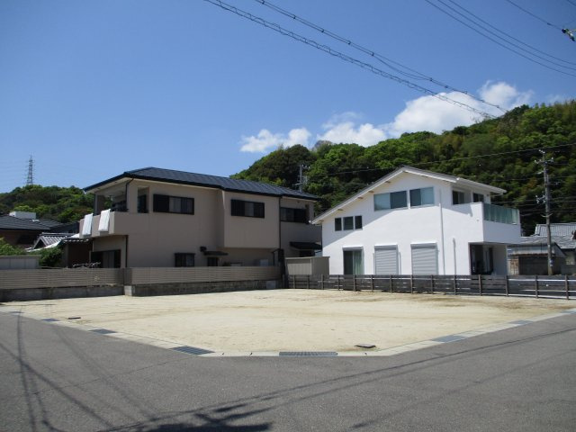 洲本市塩屋　南向き　建築条件なしの外観