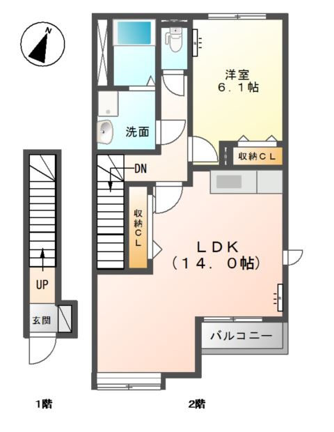 ウィング21の間取り