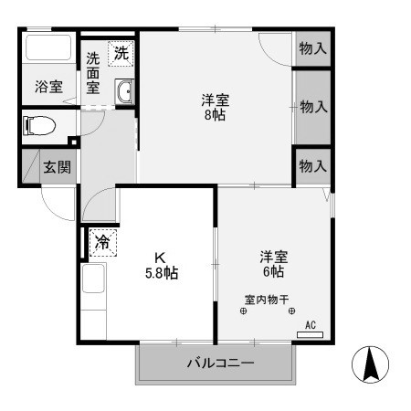 【間取り】 | パミドール　Ａ