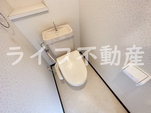 タカマツレジデンス布施southのトイレ|落ち着いたトイレです