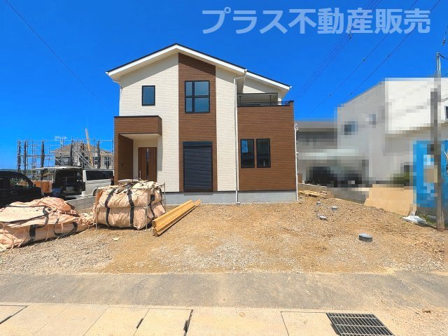 【外観】 | 糟屋郡粕屋町花ヶ浦2丁目4期　1号棟（全1棟）【仲介手数料無料・0円】 | 建築中の物件は、お近くのモデルハウスも一緒にご覧頂けます。