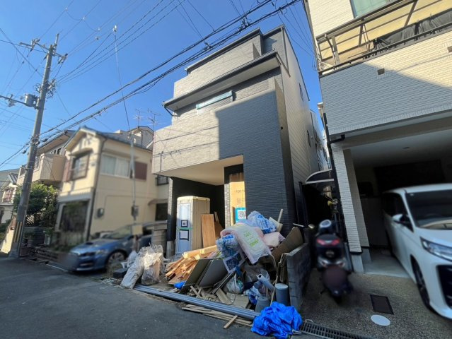 淀の原町Ⅱの外観|阪急上牧駅歩１２分！ＪＲ島本駅自転車で７分！周辺施設充実の便利地です♪間口ゆったり５.３ｍ！（R7.10撮影）