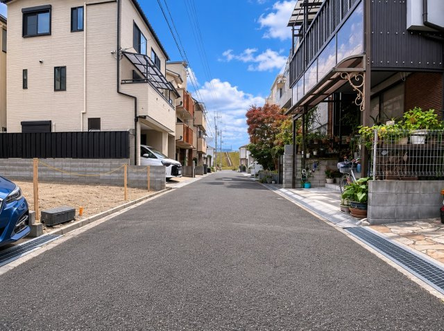 淀の原町Ⅱの外観|月々のお支払いは？気になるローンのご相談もお気軽にお問合せください！詳しい資料が欲しい！実際に見てみたい！などなど…（R7.10撮影）