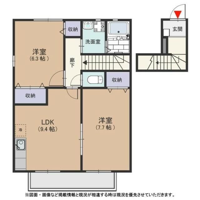 グリーンハット　B　　刈谷市近郊の賃貸はクラスホーム刈谷店の間取り