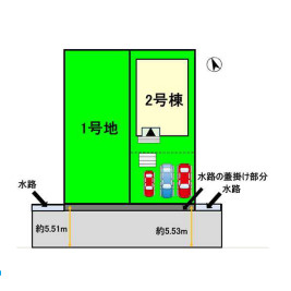 【区画図】 | 糟屋郡志免町南里1丁目1期　1号棟（全1棟）【仲介手数料無料・0円】 | 区画図です。