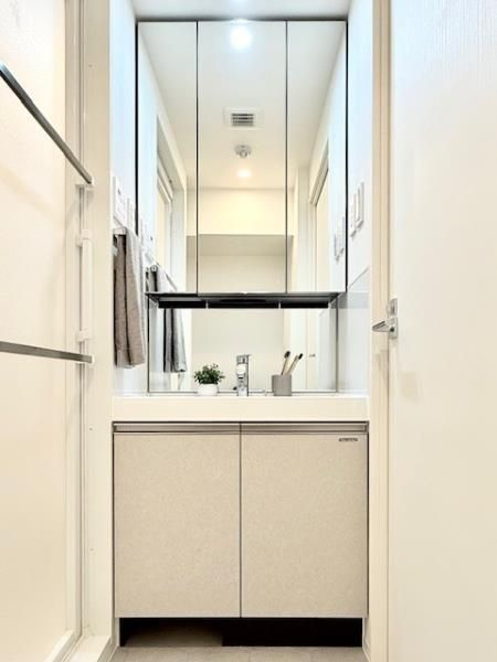 アジールコート町屋の洗面所