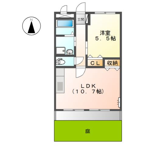 エクセルフジの間取り