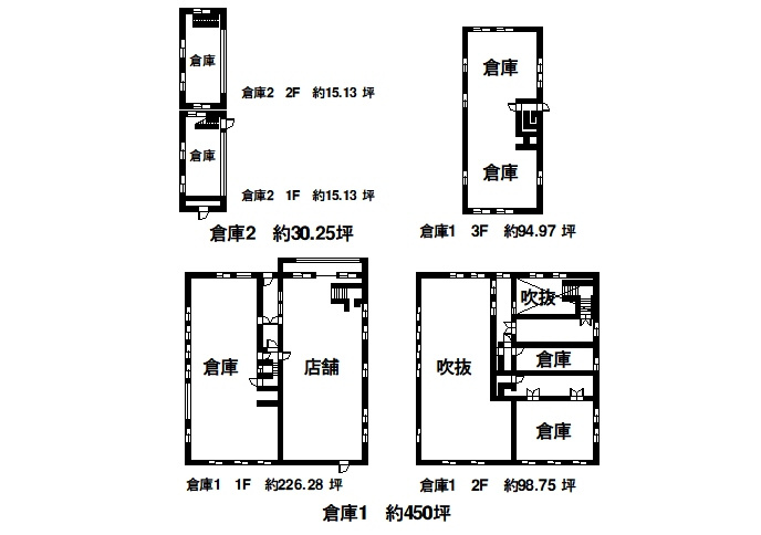 田原本町倉庫の間取り