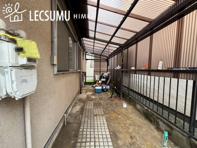 姫路市勝原区熊見/中古戸建の庭