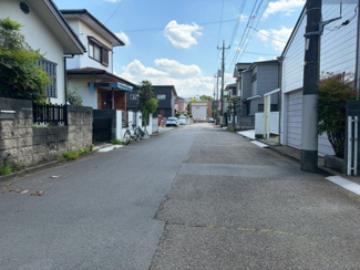 【前面道路含む現地写真】 | 立川市柏町3丁目　中古戸建　【全1棟】