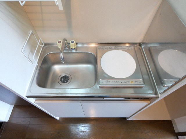 大阪市東住吉区駒川３丁目の賃貸マンションのキッチン