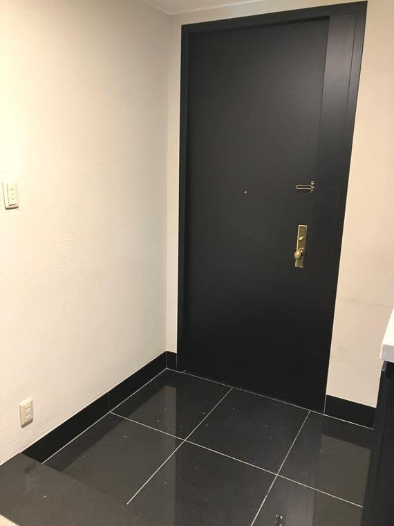 プレステージ浜田山の玄関