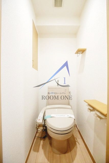 ルーブル池上伍番館のトイレ|トイレです。