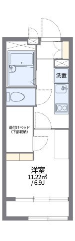 レオパレスエイトの間取り
