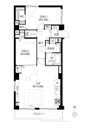【間取り】 | 都立大アーバンハイム