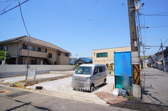 【前面道路含む現地写真】 | 東住吉区住道矢田4丁目　【1号棟/全4棟】 | 【現地】
