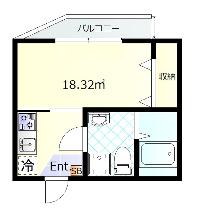 クレル蒲田の間取り|間取り　