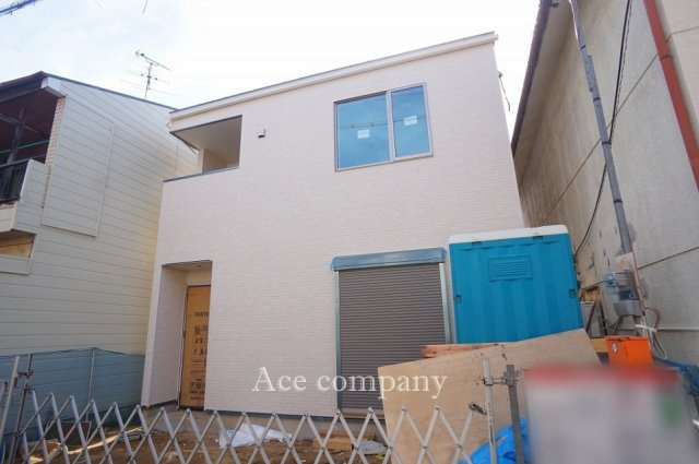 【外観】 | 八尾市山城町3丁目 | 【只今建築中！現地2026年5月9日現在☆】東側の外観