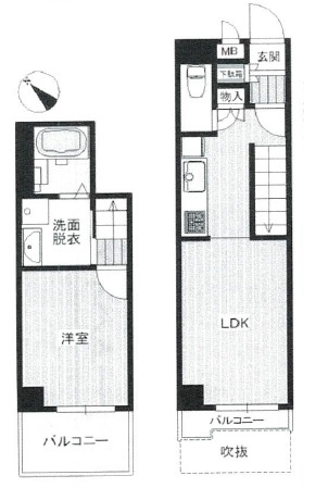 【間取り】 | セザール碑文谷