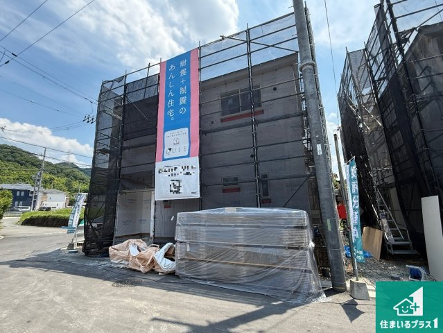 交野市神宮寺　第7期　新築一戸建ての外観|現在の進捗状況です！順調に作業進行中、完成が待ち遠しいです！詳細の間取り等、お気軽にお問い合わせください！