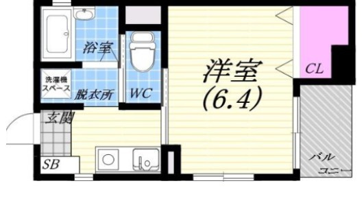 神戸市北区有野中町１丁目の賃貸マンション