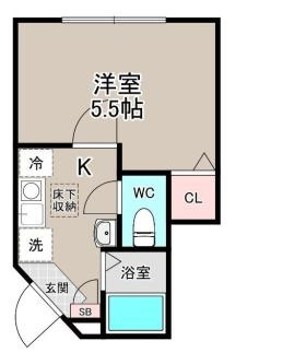 ASCOTアスコット蒲田の間取り|間取り