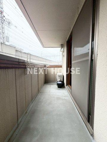 MiYo87天下茶屋のバルコニー